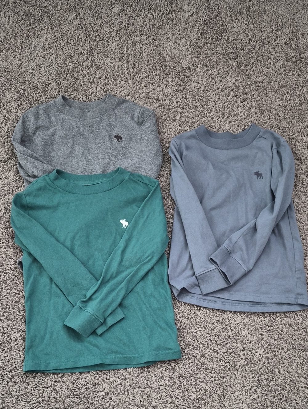 3 Long Sleeve Abercrombie Kids